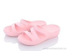 Шлепки W407-17 pink Violeta / p. 36-41 / 8пар