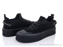 Кроссовки 20-942 black Violeta / p. 36-41 / 8пар