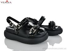 Босоножки N22 black Veagia-ADA / p. 36-40 / 8пар