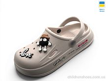 Кроксы L108 бежевий Rai shoes / p. 37-40 / 8пар