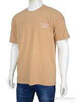 Футболка 3188-13 beige Мир / p. 3XL-6XL / 4пар