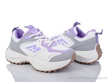 Кроссовки 136-33 white-purple Violeta / p. 36-41 / 8пар