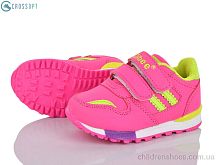 Кроссовки F627 peach-l.yellow CROSSOPT / p. 21-26 / 6пар