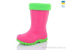 Резиновая обувь СД2-2 рожевий Slippers / p. 25-35 / 6пар