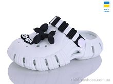 Кроксы 012 білий-білий Lot Shoes / p. 30-35 / 6пар