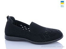 Туфли 6725 чорний DeMur / p. 36-40 / 10пар
