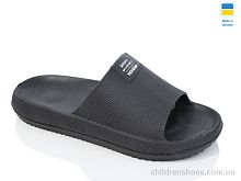 Шлепки N235 чорний Lot Shoes / p. 40-45 / 8пар