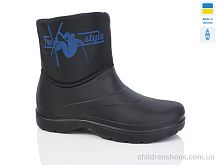 Сапоги из пены P11 чорний Крок / p. 36-40 / 8пар