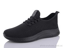 Кроссовки 918 black піна Pet / p. 40-45 / 8пар