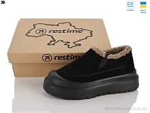 Слипоны AWZ26811 black Restime / p. 36-40 / 8пар
