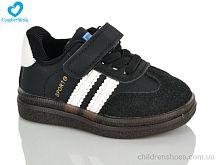 Кроссовки 5187-1 чорний Comfort-baby / p. 16-20 / 7пар
