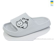 Шлепки N104 св.сірий Lot Shoes / p. 36-41 / 8пар