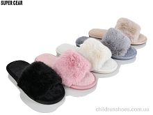 Тапки FL076 mix Super Gear / p. 36-41 / 12пар