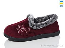 Тапки 2202 бордо Lot Shoes / p. 37-42 / 6пар