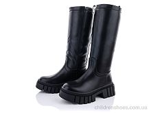 Сапоги M10(E8295)-1 black Violeta / p. 36-41 / 8пар