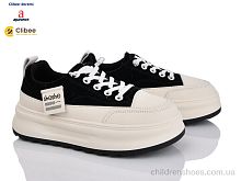 Кеды F2813 black Clibee-Doremi / p. 35-39 / 6пар