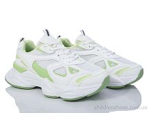 Кроссовки 20-1030 white-green Violeta / p. 36-41 / 8пар
