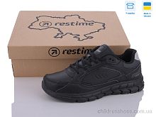 Кроссовки PWB24057 black Restime / p. 36-41 / 8пар