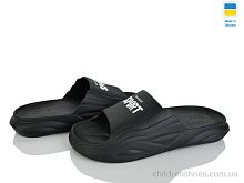 Шлепки П38 чорний Rai shoes / p. 40-46 / 8пар