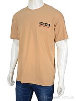 Футболка 3188-30 beige Мир / p. 3XL-6XL / 4пар