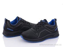 Кроссовки 197-143 black-blue Violeta / p. 36-41 / 8пар