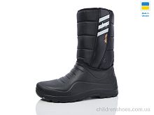 Сапоги из пены N331 чорний Lot Shoes / p. 41-46 / 8пар