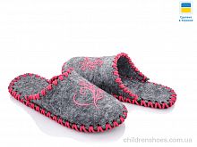 Тапки 223W сірий Active / p. 36-41 / 9пар