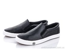 Слипоны 192-7 black Violeta / p. 40-44 / 8пар