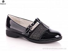 Туфли 5066-3 black SMALL Башили / p. 31-36 / 8пар