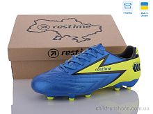 Футбольная обувь DMB24127-2 royal-lime Restime / p. 41-45 / 8пар
