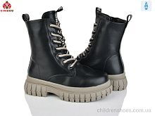 Ботинки F5001-3L KIMBOO / p. 33-38 / 8пар Ботинки F5001-3L KIMBOO / p. 33-38 / 8пар